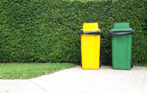 Eco-friendly disposal of garage items